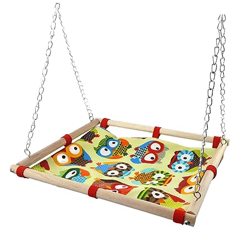 minkissy Segeltuch-vogelhängematte Papageienschaukel Spielzeug Haustier Papageien-spielbett Leicht Zu Verstauen Für Mittelgroße Und Große Vögel minkissy Segeltuch-vogelhängematte Papageienschaukel Spielzeug Haustier Papageien-spielbett Leicht Zu Verstauen Für Mittelgroße Und Große Vögel von minkissy