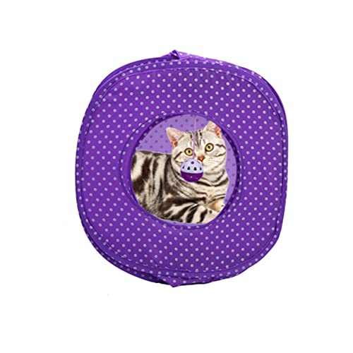 minkissy Faltbares Peekaboo-katzentunnelzelt Katzenspielzeug Kätzchentunnel Kätzchenzelt Haustierspielzeug minkissy Faltbares Peekaboo-katzentunnelzelt Katzenspielzeug Kätzchentunnel Kätzchenzelt Haustierspielzeug von minkissy