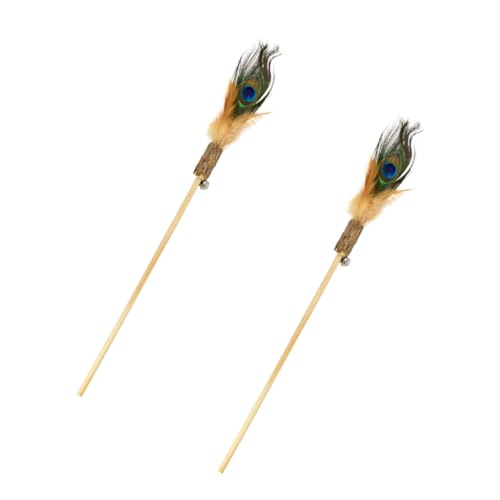 minkissy 3er-Set Katzen-Teasing-Sticks Interaktives Spielzeug Für Katzen Selbstaktives Katzenspielzeug Für Den Innenbereich 2 Stück X 3 minkissy 3er-Set Katzen-Teasing-Sticks Interaktives Spielzeug Für Katzen Selbstaktives Katzenspielzeug Für Den Innenbereich 2 Stück X 3 von minkissy