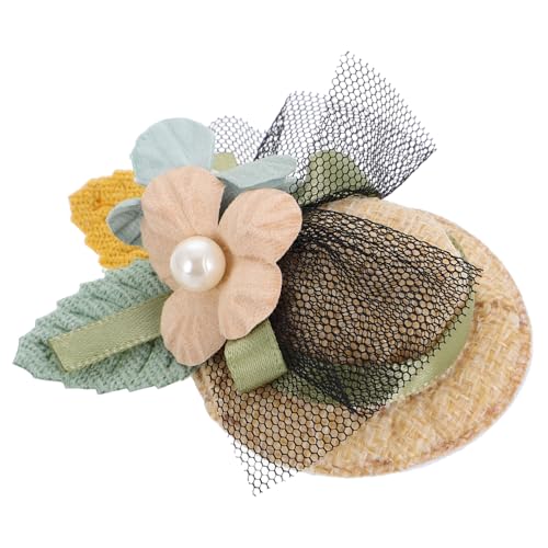 minkissy Tierhaarzubehör Haustierhaarclip Schleifen für die Hundepflege Hundehaarklammern Hundepflegezubehör Haustierzubehör Haustierhaarklammern Tierhaar-Accessoire Hund Haarspange Metall von minkissy