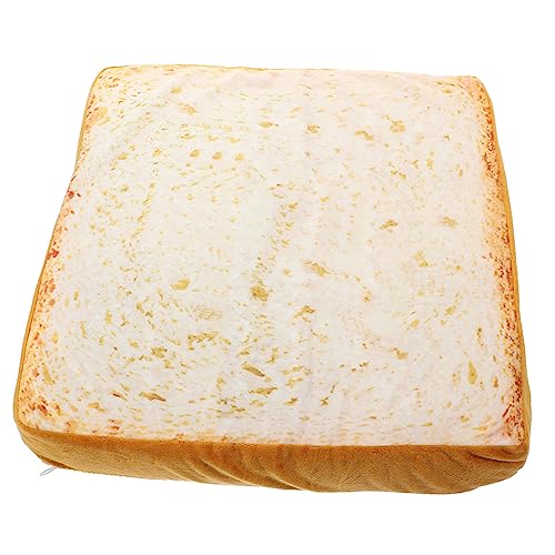 minkissy Toastförmiges Kuschelkissen für Haustiere Abnehmbar und Waschbar Weiche Schlafmatte für Katzen und Hunde Warme Leichte Tierunterlage für Sofa Auto Reisen Camping von minkissy