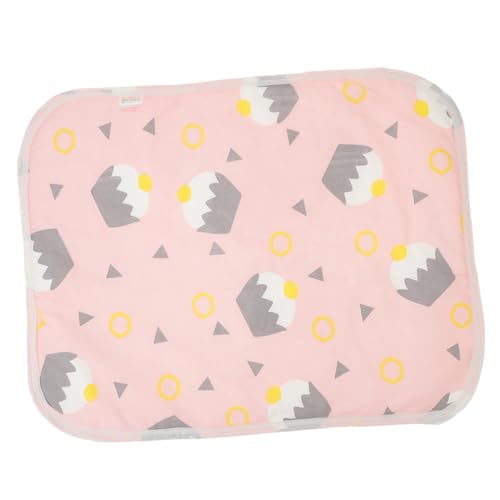 minkissy Trainingsunterlagen Für Haustiere Bequeme Pee Pads Heimtierbedarf PIPI-pad Hamster Matten Trainingspads Polyesterfaser Baby Käfig Meerschweinchen von minkissy