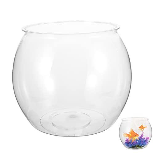 minkissy Transparentes Aquarium Kugel Glasvase Pflanzenterrarium Terrarienblase Terrarienkugel Luftpflanzen Terrarium Betta-Aquarium Terrarium Kugel Fischglasvase Sukkulenten Panzer Plastik von minkissy