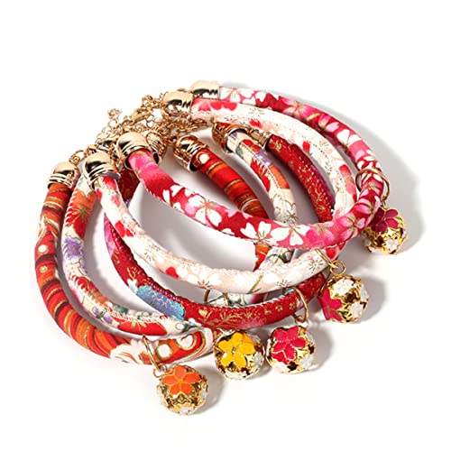 minkissy Verstellbarer Kragen Halskette Mit Katzenglocke Hundehalsband Haustier Kätzchen minkissy Verstellbarer Kragen Halskette Mit Katzenglocke Hundehalsband Haustier Kätzchen von minkissy
