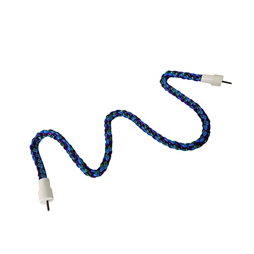 minkissy Funny Parrot Kletterseil Baumwolle Spielzeug Für Papageien Sittiche Und Kleine Vögel Fördert Und Lernspiel Und Unterhaltsam Für Haustiere von minkissy