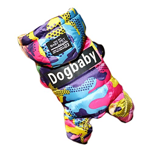 minkissy Warmes Hundekleid Camouflage-mäntel Hoodies Langlebige Haustierkleidung Für Outdoor-aktivitäten Größe von minkissy