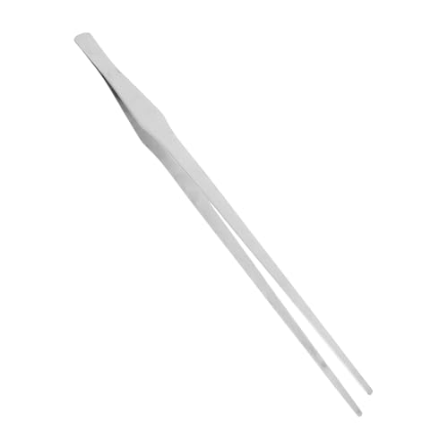 minkissy Aquarium-pflanzenwerkzeuge Gerade Pinzette 38 cm Edelstahl-pinzette Zum Reinigen Von Aquarien Und Pflanzen von minkissy