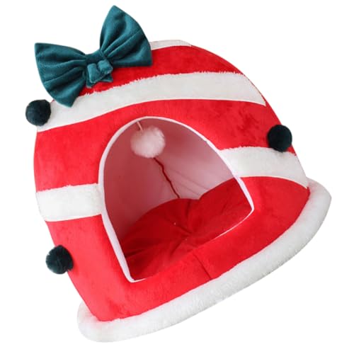 minkissy Weihnachts-katzenbett 36 X 36 Haustierbett Kissen Isomatte Warmes Welpenbett Cartoon-hundebett Für Den Innenbereich minkissy Weihnachts-katzenbett 36 X 36 Haustierbett Kissen Isomatte Warmes Welpenbett Cartoon-hundebett Für Den Innenbereich von minkissy