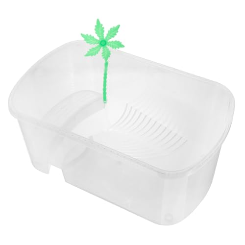 minkissy Zuchtbecken Für Schildkröten Schildkrötenbehälter Aus Kunststoff Praktisches Schildkrötenbecken Schildkrötenhaus Schildkröten-lebensbecken Mit Balkon Wassertank Plastik Weiß minkissy Zuchtbecken Für Schildkröten Schildkrötenbehälter Aus Kunststoff Praktisches Schildkrötenbecken Schildkrötenhaus Schildkröten-lebensbecken Mit Balkon Wassertank Plastik Weiß von minkissy