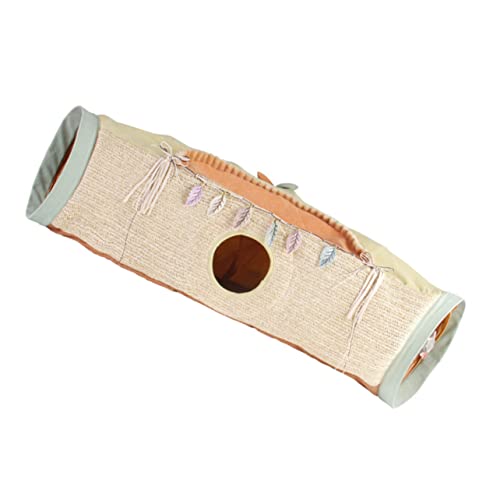 minkissy cat tunnel Small Animal Tube Pet Tunnels Cat Toy indoor toy cat crinkle tunnel Maze Cat House Catnip dog tents for small dogs Kitten Tunnel Toy outdoor polyester Kitten Streu von minkissy