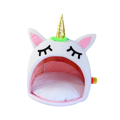 minkissy dog Bed Indoor Portable Dog Cushion Bed cat house bed kitten winter pet nest unicorn cat bed cat hut cat heated bed guinea pig beds cava outdoor dog kennel Big dog chinchilla white von minkissy