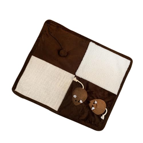 minkissy katzenkratzbretter Schlafmatte für Katzen Haustierzubehör Katzenschleifmatte Katzenkratzer Schleifpad Katzenmatte kratzbaum für Katzen von minkissy