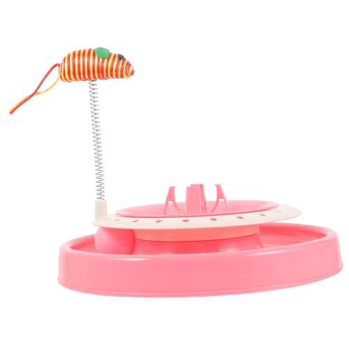 minkissy Katzen Spielzeug Interaktives Drehspielzeug Mit Feder Und Glöckchen Für Kätzchen Fördert Intelligenz Und Bewegung Für Katzenfreunde Vermeidung Von Möbelkratzern minkissy Katzen Spielzeug Interaktives Drehspielzeug Mit Feder Und Glöckchen Für Kätzchen Fördert Intelligenz Und Bewegung Für Katzenfreunde Vermeidung Von Möbelkratzern von minkissy