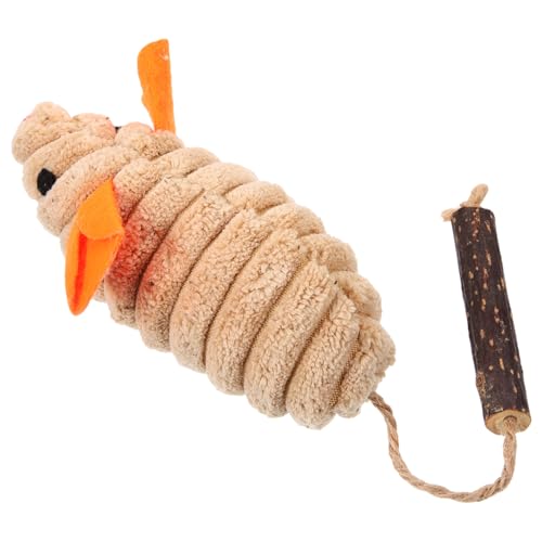 minkissy Interaktive Mäuse Katze Scrunching Für Indoor-Katzen Mäuse Kätzchen Spielzeug Weiche Sisal Seil von minkissy