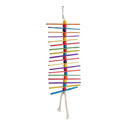 minkissy Papageien Kauspielzeug Aus Buntem Holz Vielseitiges Nipp-Spielzeug Für Vögel Für Wellensittiche Und Andere Gefiederte Freunde Fördert Bewegung Und Entdeckung minkissy Papageien Kauspielzeug Aus Buntem Holz Vielseitiges Nipp-Spielzeug Für Vögel Für Wellensittiche Und Andere Gefiederte Freunde Fördert Bewegung Und Entdeckung von minkissy