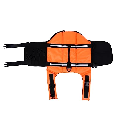 minkissy pet Water Safety pet Vest Dog Swimming Vest Adjustable Pet PFD Float Vest Dog Apparel Pet Puppy Life Vest Dog Supply Pet Boating Life Vest The Dog Clothing Oxford Cloth von minkissy