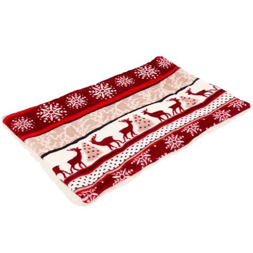 minkissy pet litter winter mat warm pet pad dog print blanket winter dog blanket puppy sleeping pad dog crate bed indoor cat bed puppy cushion cat mat bed kitten flannel seat cushion von minkissy