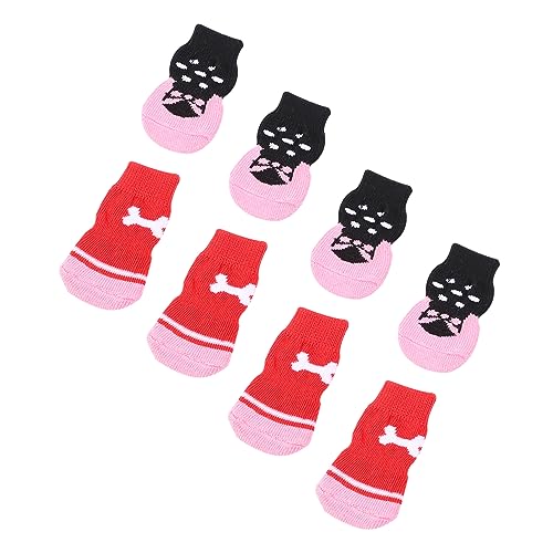minkissy rutschfeste Socken 16 STK Haustier Socken Haustierschuhe Weihnachtshaustiersocken Anti-Hunde-socken Haustiersocken Für Hundesocken Anti Haustierzubehör Weihnachten Stricken Pfote minkissy rutschfeste Socken 16 STK Haustier Socken Haustierschuhe Weihnachtshaustiersocken Anti-Hunde-socken Haustiersocken Für Hundesocken Anti Haustierzubehör Weihnachten Stricken Pfote von minkissy