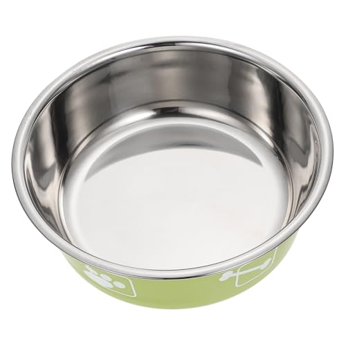 minkissy stainless steel dog bowl Dog Food Water Bowl metal dog bowl pet accessory Pets Feeder Bowl metal dog dish dogs dog food bowl dog water bowl pet water bowls to feed feeding bowl von minkissy