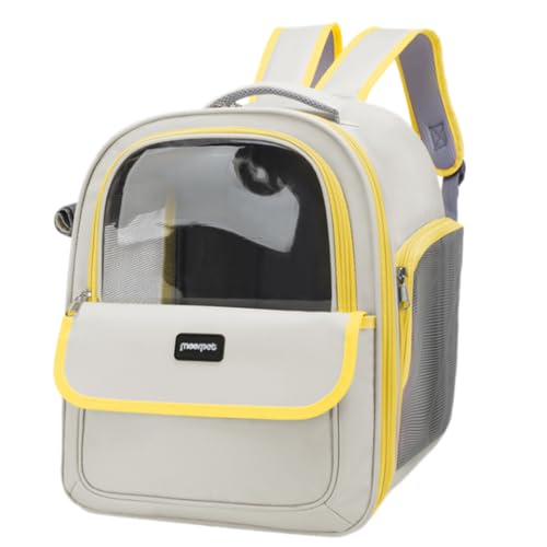 mioosho Haustier-Handtasche, Katzentragetasche, weich, große Kapazität, mit Riemen, atmungsaktiv, Haustier-Tragetasche, Sightseeing-Tasche mioosho Haustier-Handtasche, Katzentragetasche, weich, große Kapazität, mit Riemen, atmungsaktiv, Haustier-Tragetasche, Sightseeing-Tasche von mioosho