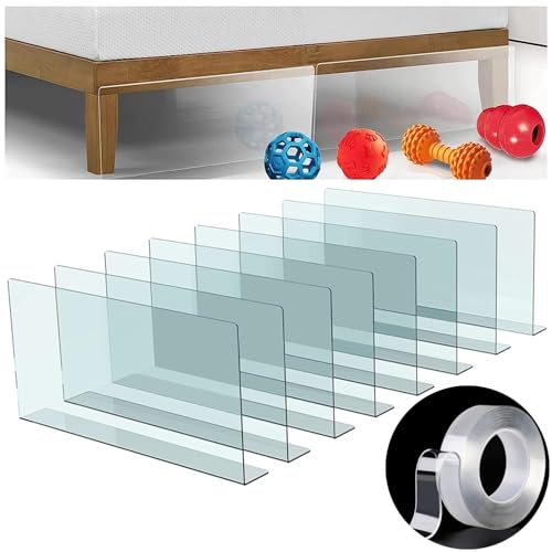 Spielzeugblocker Couch,8 StüCk 40cm L 20cm H Transparente Spielzeugblocker FüR MöBel - Durchsichtiges Blockierbrett Unter Den MöBeln Spielzeugblocker Couch,8 StüCk 40cm L 20cm H Transparente Spielzeugblocker FüR MöBel - Durchsichtiges Blockierbrett Unter Den MöBeln von mioule