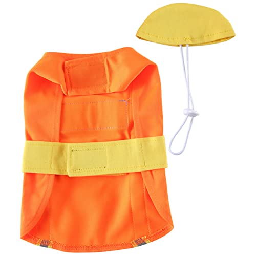 Entzückendes Hundekostüm, Ingenieur-Optik, komfortables, verschleißfestes Polyester, 29,9 x 42,9 x 29 cm, perfekt für Festivals und Partys von misppro