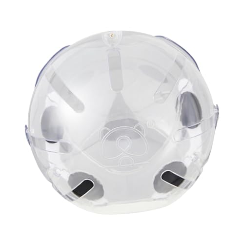 Robuste, transparente Maulkorbhaube für Hunde, verstellbar, Anti-Bissschutz, atmungsaktiv, Haustierhelm zum Schneiden von Nägeln und Verhaltenskontrolle von misppro