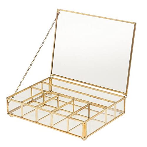 misppro 2 x geometrische Glas-Terrarium-Box, Blumentopf, Schmuckschatulle misppro 2 x geometrische Glas-Terrarium-Box, Blumentopf, Schmuckschatulle von misppro