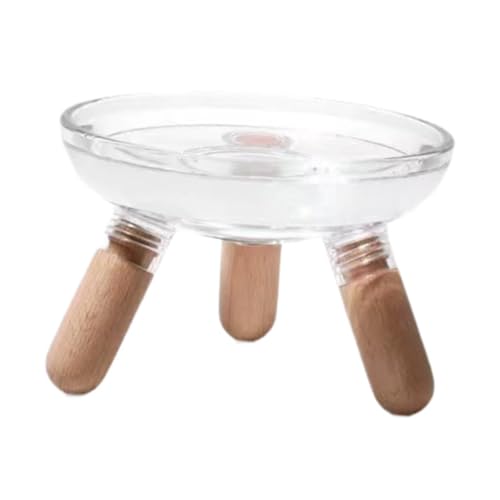 misppro Erhöhter Futternapf für Katzen und kleine Hunde, Nackenschutz, 18 cm breit, 12 cm hoch, Holzmaterial misppro Erhöhter Futternapf für Katzen und kleine Hunde, Nackenschutz, 18 cm breit, 12 cm hoch, Holzmaterial von misppro