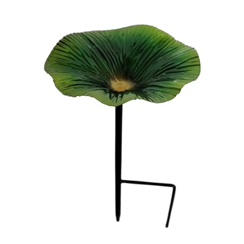 Dekorativer Vogel-Badfeeder, Blumenstil, Wasserschale für Hummingbirds, Metallgartenstake für Terrasse, Backyard, Yard Ornament Display, 9,84 x 5,51 Zoll Dekorativer Vogel-Badfeeder, Blumenstil, Wasserschale für Hummingbirds, Metallgartenstake für Terrasse, Backyard, Yard Ornament Display, 9,84 x 5,51 Zoll von mivceklw