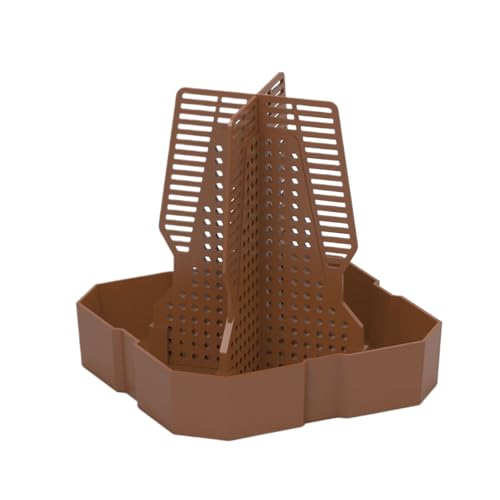 Frog Food Bowl, Climbable Reptile Feeder with Ladder and Anti-Spill Design, Elevated Feeding Bowl for Chameleon, Bearded Dragon, Gecko, Lizard in Terrarium or Vivarium Setup von mivceklw