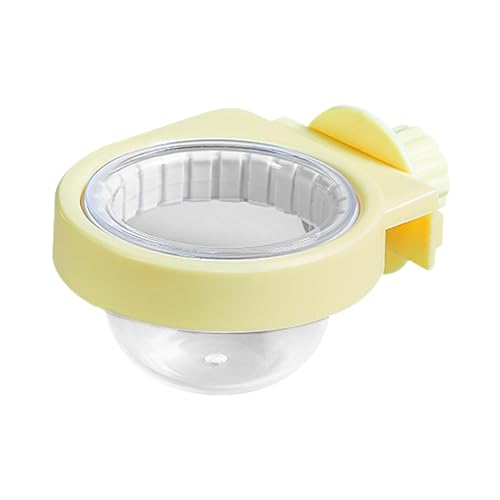 Parakeet Food Dish, Large Bird Feeding Cups, Chinchilla Cage Accessories, Water Bowls with Clamp, Secure Feeder for African Greys, Conures, Small Pet Birds, 3.78x2.83x1.65 Inches von mivceklw