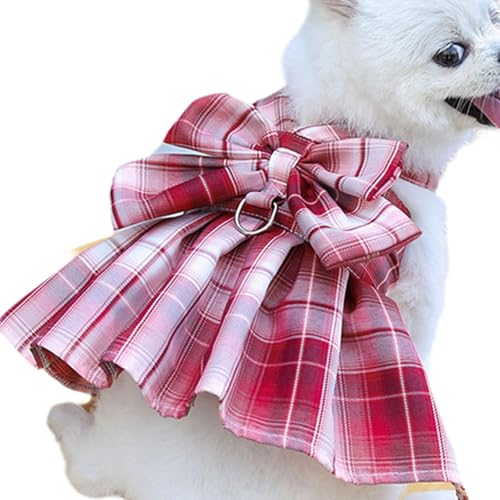 Sleek Small Dog Harness, Adjustable Dog Collar, Decorative Cute Pet Harness, Dog Harness with Bow Tie 124 g for Small Pets, Dogs, Cats, Present, Wine Red, Light Blue, Navy Blue Sleek Small Dog Harness, Adjustable Dog Collar, Decorative Cute Pet Harness, Dog Harness with Bow Tie 124 g for Small Pets, Dogs, Cats, Present, Wine Red, Light Blue, Navy Blue von mivceklw