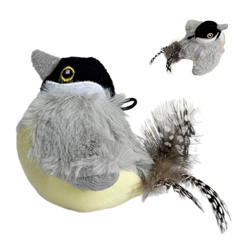 mivceklw Birds for Indoor Cats, Colorful Interactive Kitten Toy, Realistic Sound Toy for Pet Boredom Relief, Fun Playtime with Adults, Family, Kids, Friends at Home, 3.94x3.94x3.94 Inches mivceklw Birds for Indoor Cats, Colorful Interactive Kitten Toy, Realistic Sound Toy for Pet Boredom Relief, Fun Playtime with Adults, Family, Kids, Friends at Home, 3.94x3.94x3.94 Inches von mivceklw