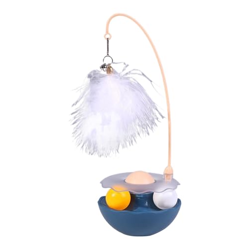 mivceklw Cat Ball Toy Roller Tracks, Interactive Kitten Toys with Catnip, Roller Track Cat Toy, Decoration Catnip Ball Toy 25x9cm for Playful Kittens, Indoor Cats, Present, Home mivceklw Cat Ball Toy Roller Tracks, Interactive Kitten Toys with Catnip, Roller Track Cat Toy, Decoration Catnip Ball Toy 25x9cm for Playful Kittens, Indoor Cats, Present, Home von mivceklw