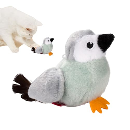 mivceklw Flapping Bird Cat Toy with Realistic Flying Movement, Chirping Bird Cat Toy for Exercise and, Interactive Cat Activity Toy for Home, Keeps Cats Entertained and Engaged mivceklw Flapping Bird Cat Toy with Realistic Flying Movement, Chirping Bird Cat Toy for Exercise and, Interactive Cat Activity Toy for Home, Keeps Cats Entertained and Engaged von mivceklw