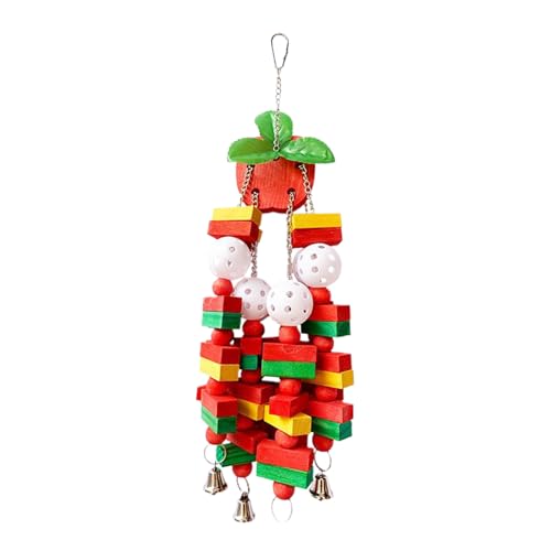 mivceklw Futtersuchspielzeug für Vögel, Sittiche, Spielzeug, Vogelkauspiele, Kletterspiele, Sittiche, Käfigzubehör für Nymphensittiche, , Finken, Lovebirds , Schnabelschleifen für von mivceklw