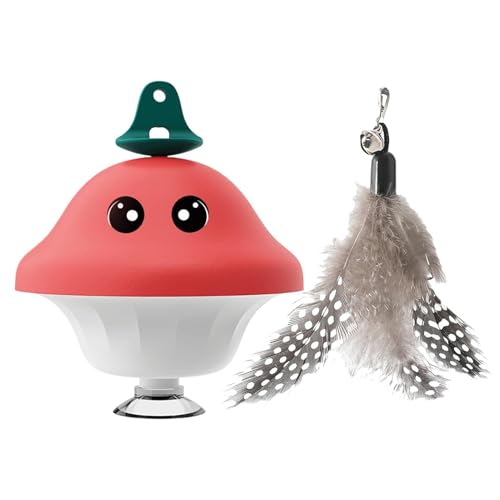 mivceklw Interactive Cat Feather Wand with Suction Cup, Retractable Cat Toy, Exercise Teaser for Kittens, Cat Toys for Indoor Play, Fun Pet Toy for Active Cats, Interactive Wand Teaser Toy mivceklw Interactive Cat Feather Wand with Suction Cup, Retractable Cat Toy, Exercise Teaser for Kittens, Cat Toys for Indoor Play, Fun Pet Toy for Active Cats, Interactive Wand Teaser Toy von mivceklw