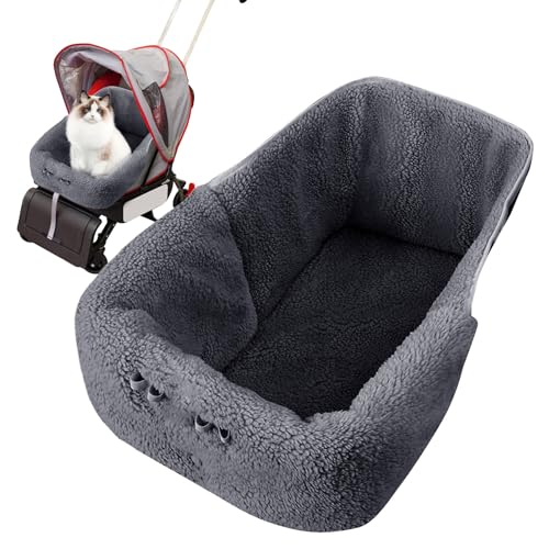 mivceklw Kinderwagenmatte für Haustiere - Winter Hund Cat Cushion Liner | Magnetisches Welpenkätzchenkissen für Autofahrten, Gehen, Park, Einkauf, Outdoor, Café, Reisen, Tierarztbesuche mivceklw Kinderwagenmatte für Haustiere - Winter Hund Cat Cushion Liner | Magnetisches Welpenkätzchenkissen für Autofahrten, Gehen, Park, Einkauf, Outdoor, Café, Reisen, Tierarztbesuche von mivceklw