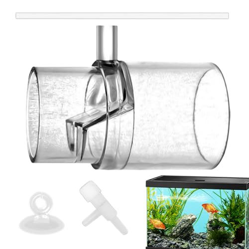 mivceklw Sauerstoff für Aquarien | Belüfter für Aquarien ohne Strom, verstellbares Zubehör für Ködereimer Hydrokultur von mivceklw