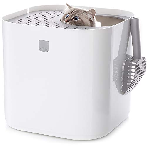 Modkat Katzentoilette Dacheinstieg, Weiß von modkat