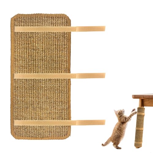 Kratzbrett Sisal, Kratzschutz Sofa Katze 40 * 20cm, Kratzmatte Selbstklebend zum Schutz der Tischbeine, Katzen Kratzmatte Abriebfest, Kratzbretter Katze Reduziert Lärm, Leicht zu Installieren Kratzbrett Sisal, Kratzschutz Sofa Katze 40 * 20cm, Kratzmatte Selbstklebend zum Schutz der Tischbeine, Katzen Kratzmatte Abriebfest, Kratzbretter Katze Reduziert Lärm, Leicht zu Installieren von momgyaamz