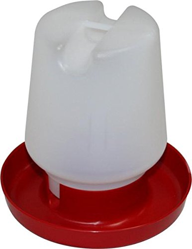 monkey ladder Tränke, rund, 1 l, für Vögel, aus robustem Kunststoff, ideal für Garten oder Voliere, leicht zu reinigen und Wasser aufzufüllen monkey ladder Tränke, rund, 1 l, für Vögel, aus robustem Kunststoff, ideal für Garten oder Voliere, leicht zu reinigen und Wasser aufzufüllen von monkey ladder