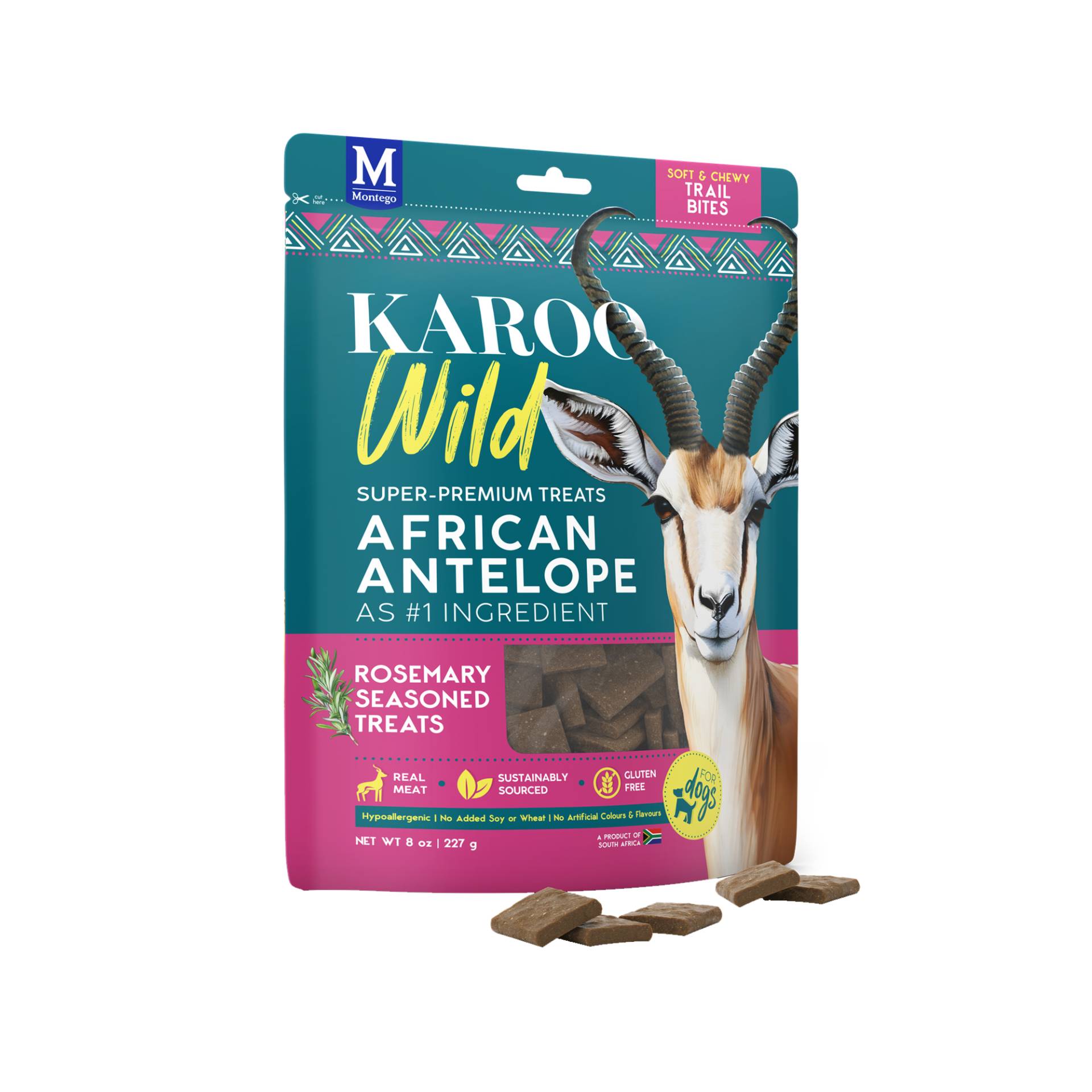 Montego Karoo Trail Bites - Wild Rosemary - 227 g Montego Karoo Trail Bites - Wild Rosemary - 227 g von montego