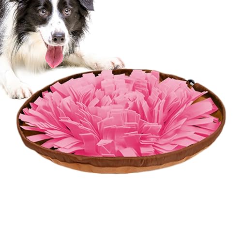 moonyan Grabmatte für Hunde, Schnüffelspielzeug für Hunde | rutschfeste, kreative Haustier-Futtermatte, interaktive Schnüffelmatte - Blumenförmiges Fütterungs-Puzzlespielzeug, interaktives von moonyan