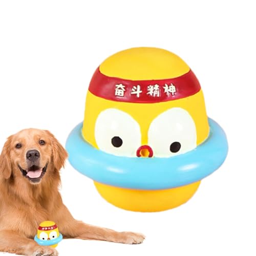 moonyan Quietschendes Hundespielzeug aus Gummi, Hundespielzeug aus Latex - Interaktives Spielzeug Holen | Beißspielzeug für Haustiere, kleine quietschende Bälle, quietschender Latex-Welpe, kauendes von moonyan