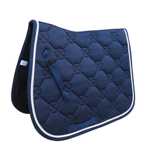 mophrati Bestes Satteltaschenkissen für Pferde – Innenfutter aus Baumwollgewebe mit Gittermuster, Allzweck Sattelunterlage aus Polyester, Dressur Sattelunterlage, Blau mophrati Bestes Satteltaschenkissen für Pferde – Innenfutter aus Baumwollgewebe mit Gittermuster, Allzweck Sattelunterlage aus Polyester, Dressur Sattelunterlage, Blau von mophrati