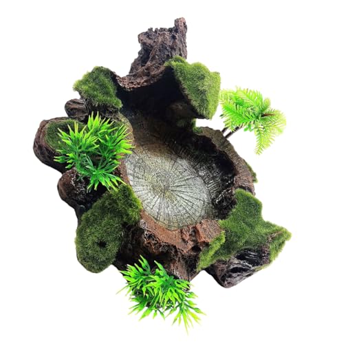 mophrati Multifunktionaler Wassernapf für Reptilienfutter aus Harz zur einfachen Reinigung. Wassernapf für Reptilienfutter, Futternapf für Reptilien mophrati Multifunktionaler Wassernapf für Reptilienfutter aus Harz zur einfachen Reinigung. Wassernapf für Reptilienfutter, Futternapf für Reptilien von mophrati