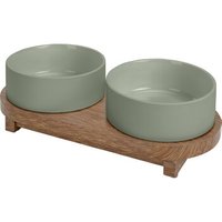 more LIFESTYLEPETS Keramik Doppelnapfständer Premier grau more LIFESTYLEPETS Keramik Doppelnapfständer Premier grau von more LIFESTYLEPETS