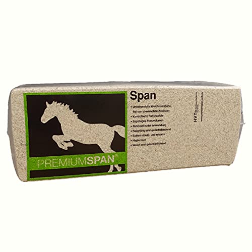 PREMIUMSPAN® PROFI 20 kg Tierstreu Kleintierstreu Tiereinstreu Einstreu Streu Holzspäne Sägespäne Hobelspäne von ms Horse Equipment & Trainingsgeräte